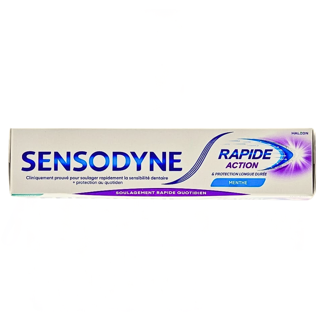 SENSODYNE Dentifrice Rapide Action Menthe 75ml Maroc