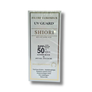 Shiori Filtre Lumineux UV Guard Teinte Glow Spf50+ Maroc