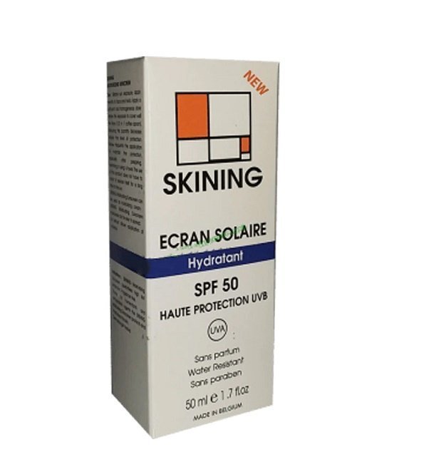 SKINING Ecran Invisible Hydratant Peaux Seches 50ml Maroc