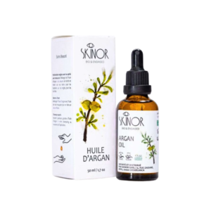 SKINOR Huile D’argan Bio 50ml Maroc