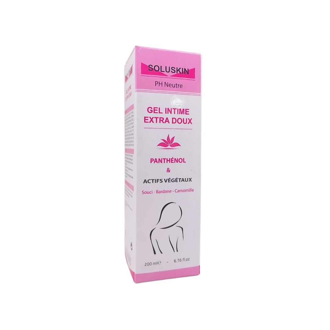 Soluskin Gel Intime Extra Doux 200ml Maroc