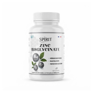 Spirit Zinc Bisglycinate 60 Gelules Maroc