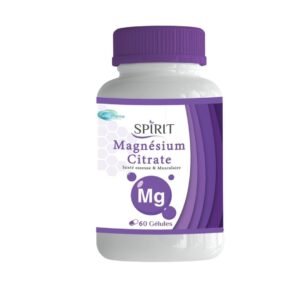 SPIRIT Magnesium Citrate 60 Gelules Maroc