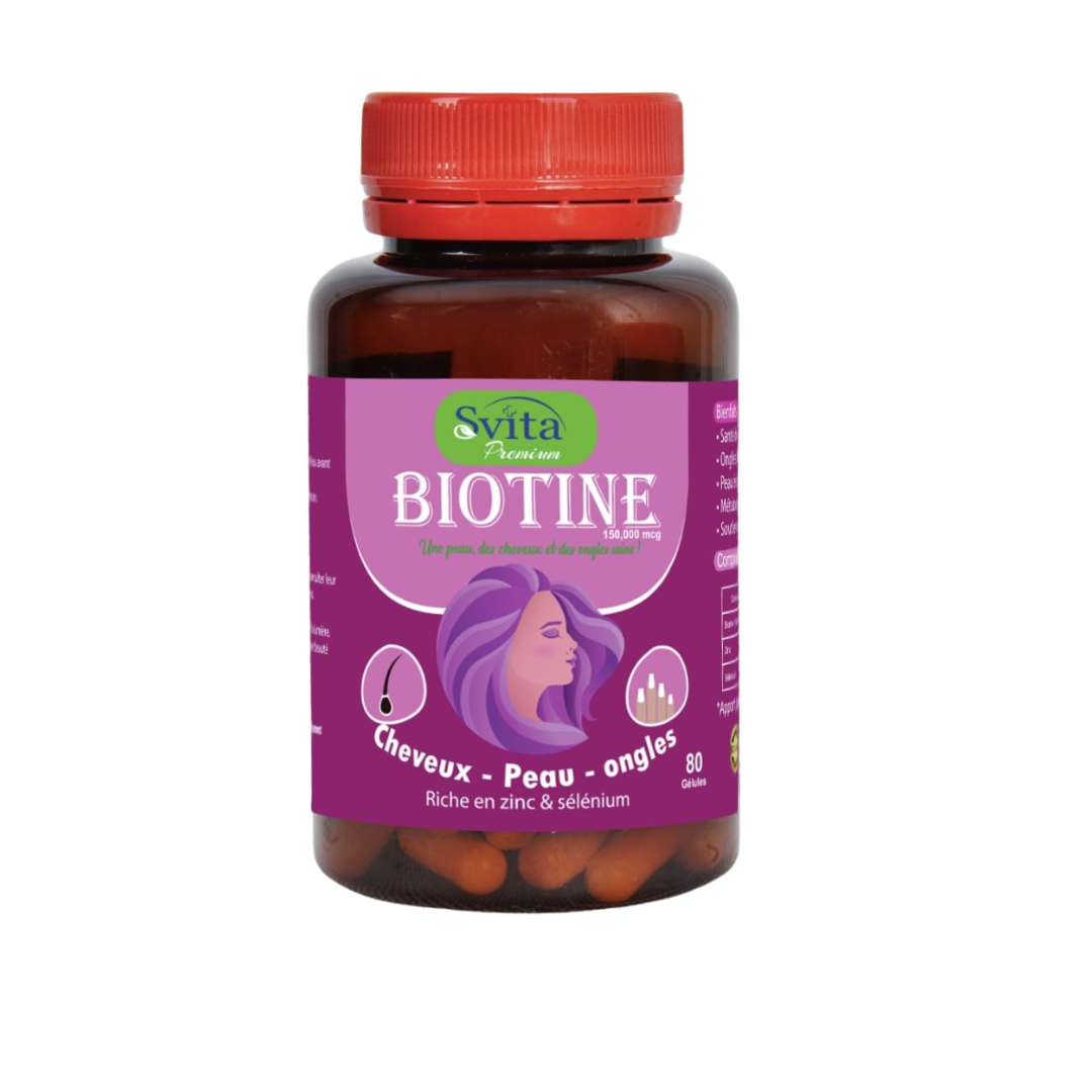 Svita Premium Biotine 80 Comprimés Maroc