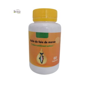 SVITA PREMIUM Huile de Fois de Morue 60 Gelules Maroc