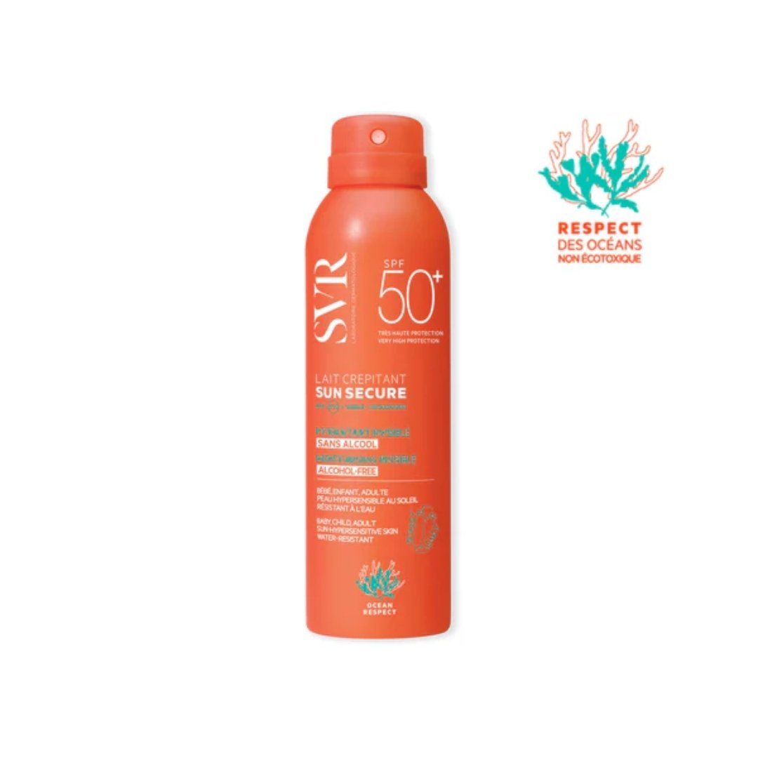 SVR Ecran Sun Secure Lait Spray Hydratantspf50+ 200ml Maroc