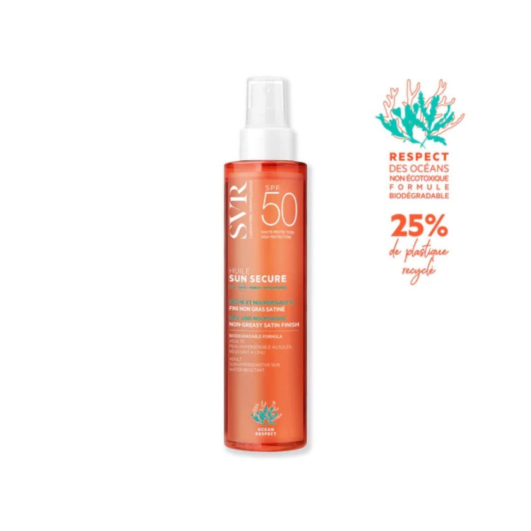 SVR Ecran Sun Secure Huile Seche Spf50+ 200ml Maroc