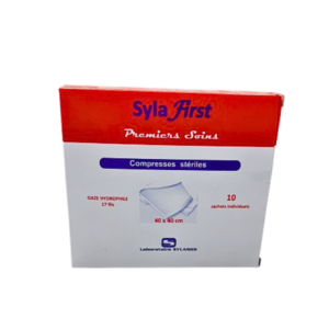 Sylafirst Compress Sterilies 40*40 Bte de 10 Piecss Maroc