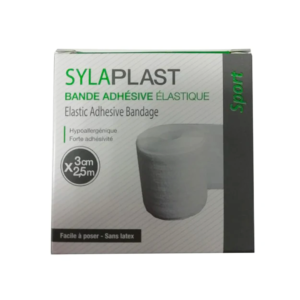 Sylaplast Sport Bande Adhesive Elastique 3cm X 2.5m Maroc