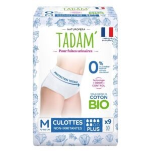 TADAM ’ Culottes Fuites Urinaires Plus Taille M X9 Maroc