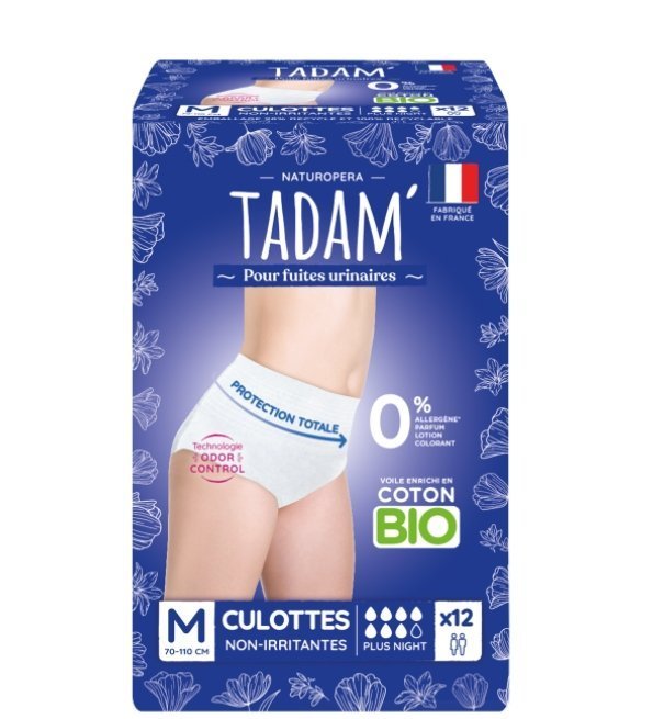 TADAM Fuites Urinaires Culottes Plus Nuit Taille M X12 Maroc