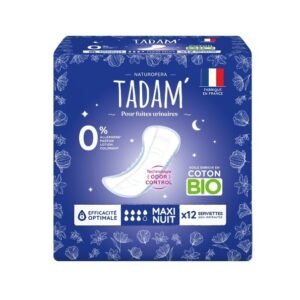 TADAM Serviettes Fuites Urinaires Maxi Night X 12 Maroc