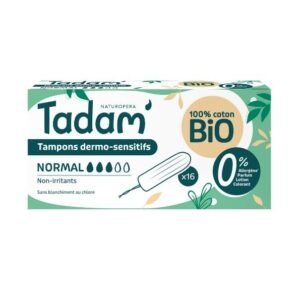 TADAM Tampons Dermo Sensitifs Normal X 16 Maroc