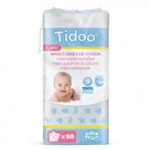 TIDOO Carres Maxi Baby 50 Unites Maroc