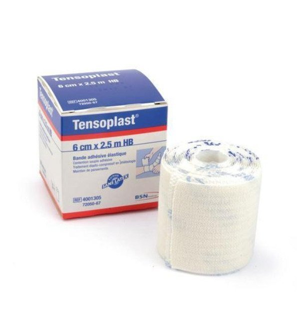 TENSOPLAST Bande Adhesive Elastique 2,5*6 Maroc