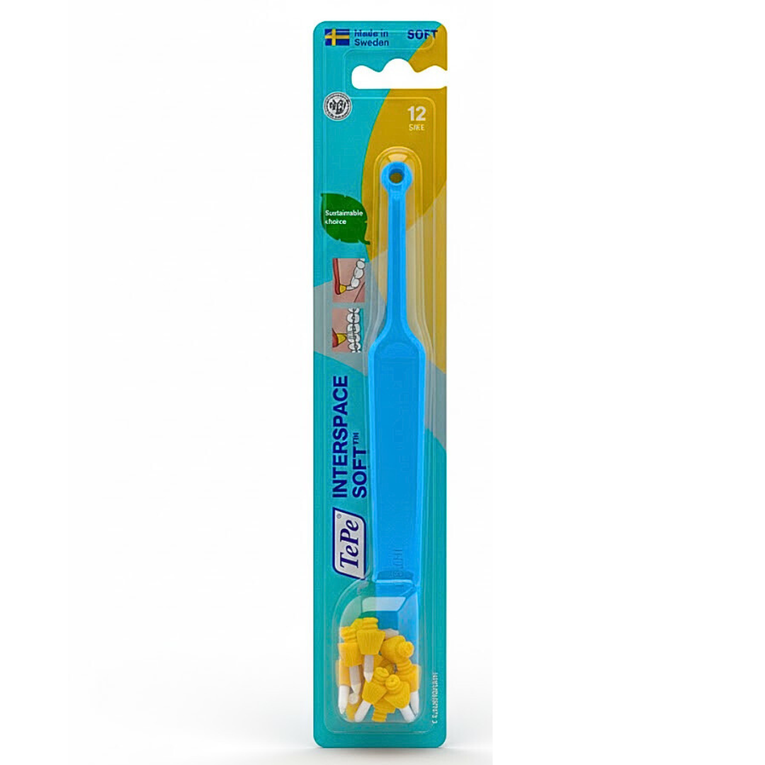 Tepe Brosse a Dents Interspace Medium 1 Manche +12pieces Maroc