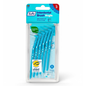 Tepe Interdental Brush Angle Bleu 0.6mm Taille 3 -6 Pieces Maroc