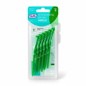Tepe Interdental Brush Angle Vert 0.8mm Taille 5 -6 Pieces Maroc