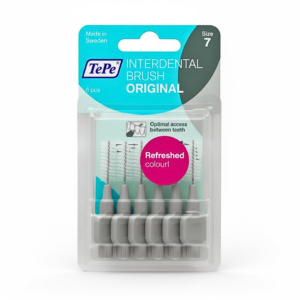 Tepe Interdental Brush Original Gris 1.3mm Taille 7-6pieces Maroc