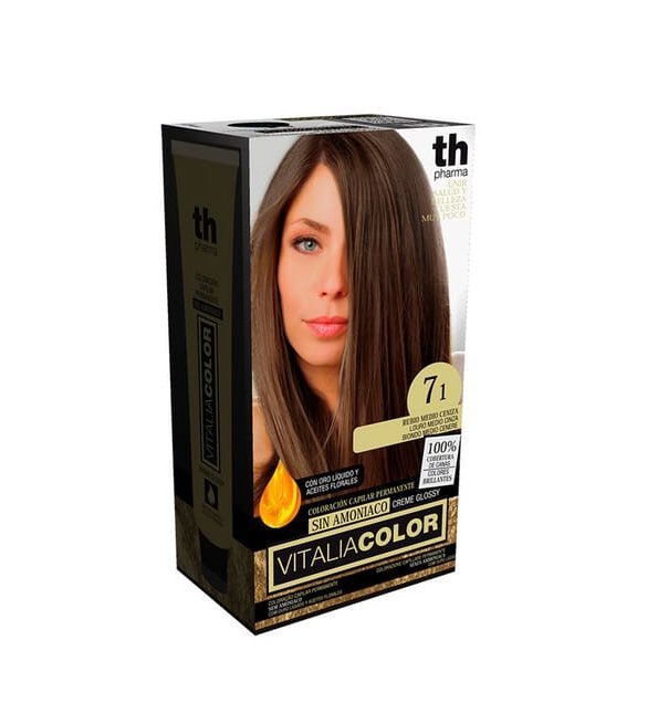 Th-Pharma Th-Vitalia Color N° 7.1 Blond Moyen Cendre Maroc