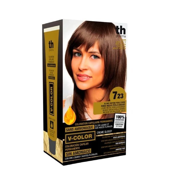 Th-Pharma Th-Vitalia Color N° 7.23 Blond moyen Perle dore Maroc