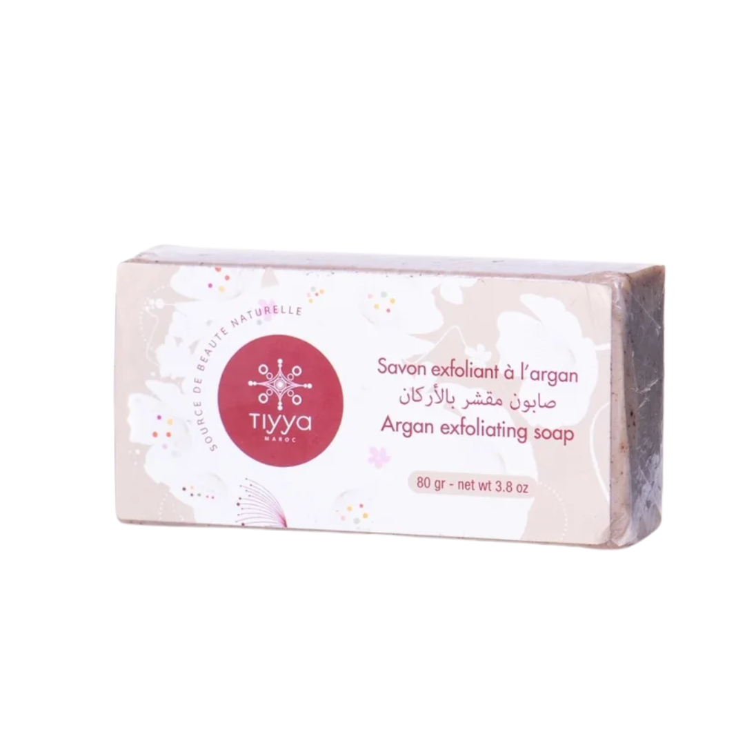 Tiyya Savon Exfoliant a L’argan Maroc