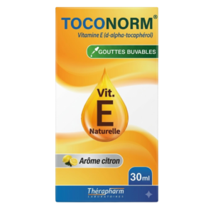 Toconorm Gouttes Buvables Vitamine E 30ml Maroc