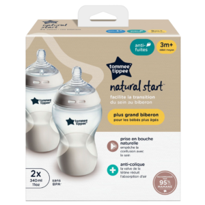 Tomme Tippee Biberon Natural Start 2x340ml Maroc