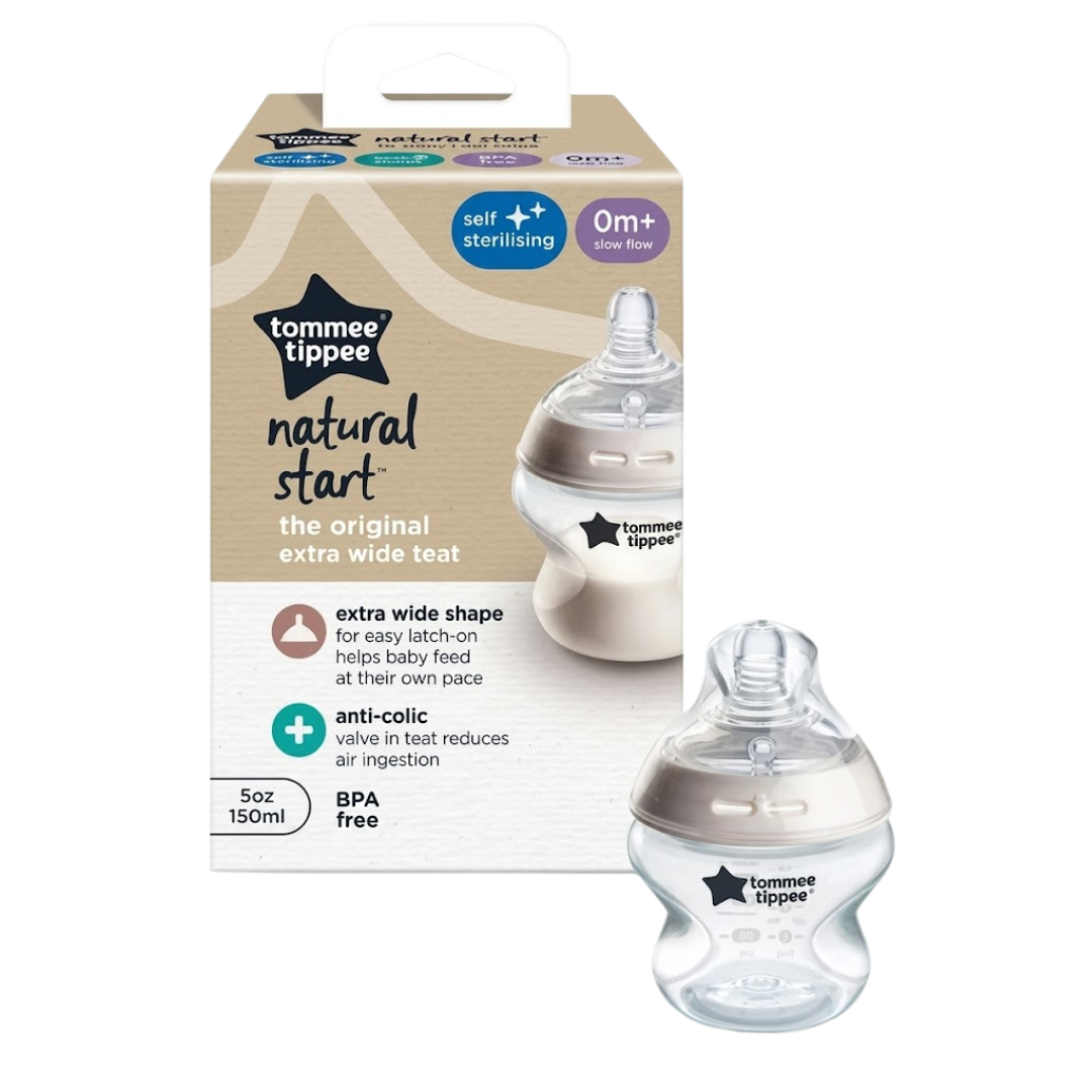 TOMMEE TIPPEE Biberon Natural Start 150ml +0m Ref 42240091 Maroc