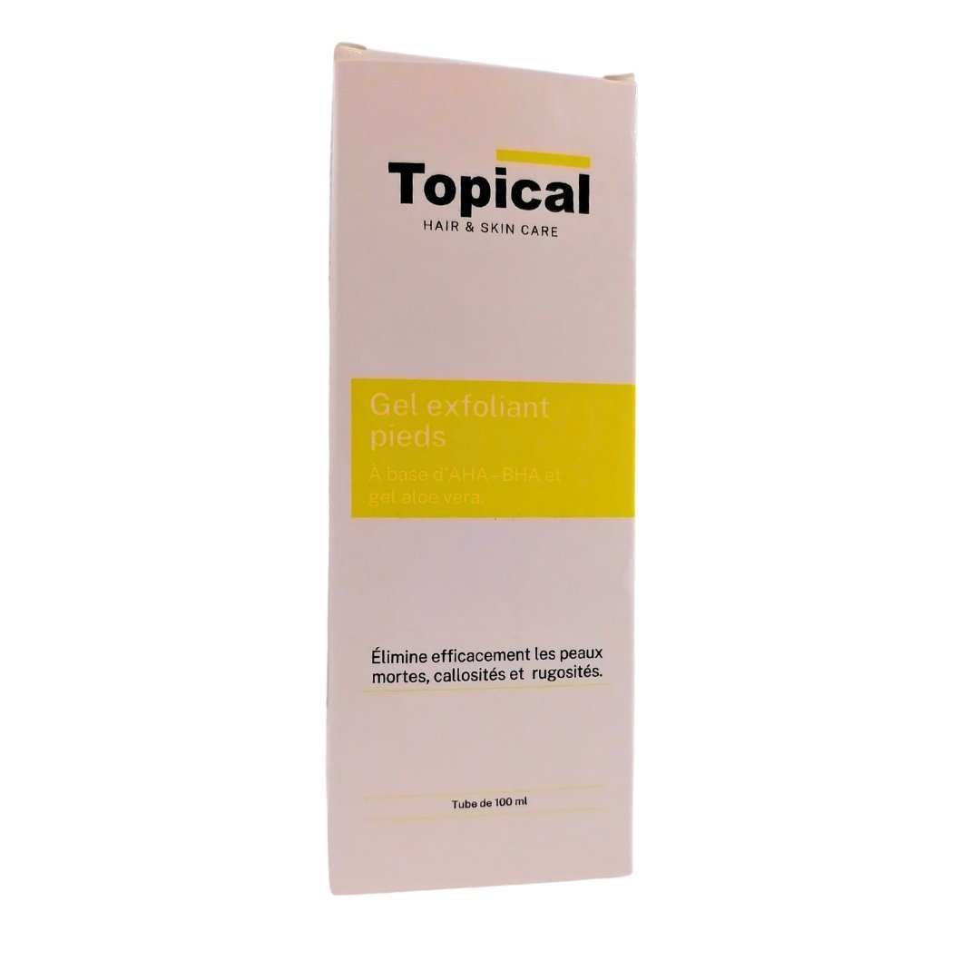 TOPICAL Gel Exfoliant Pieds 100ml Maroc