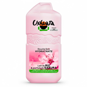 Ushuaia Douche Soin Hydratante Lait de Riz Sakura 280ml Maroc
