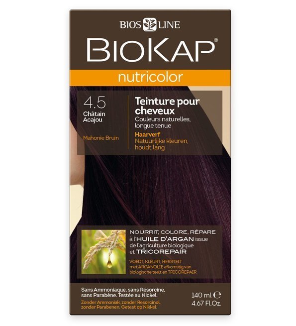 Biokap – Nutricolor 4.5 Châtain acajou Maroc