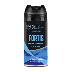 Ultra Compact Deodorant Men Fortis Spray 150ml Maroc