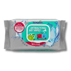 Ultra Compact Lingettes Antibacterial 72 Pieces Maroc