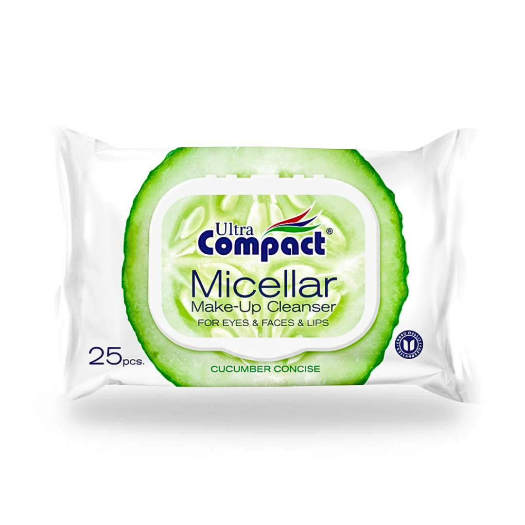 Ultra Compact Lingettes Demaquillant Micellair 25 Pieces Maroc