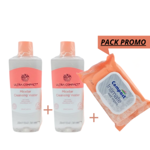 Ultra Compact Eau Micellair X 2+lingette Pack Maroc