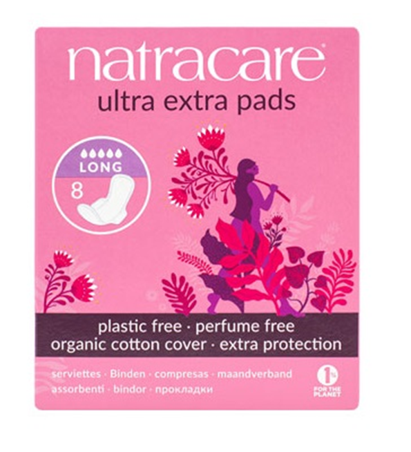Natracare Serviette Ultra Extra Long 8 Unités Maroc