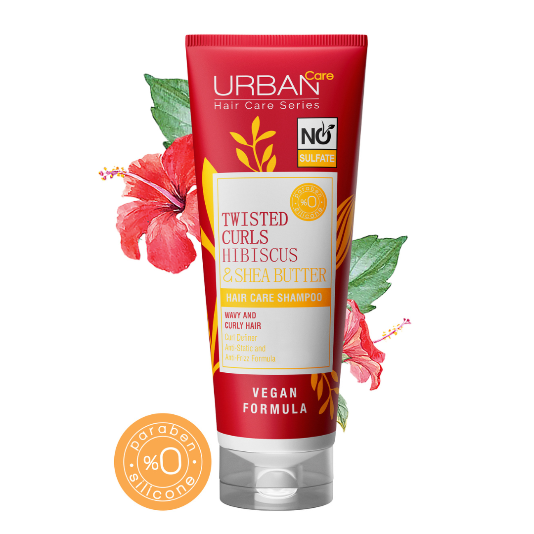 Urban Care Twisted Curls Hibiscus & Shea Butter Shampoo 250ml Maroc