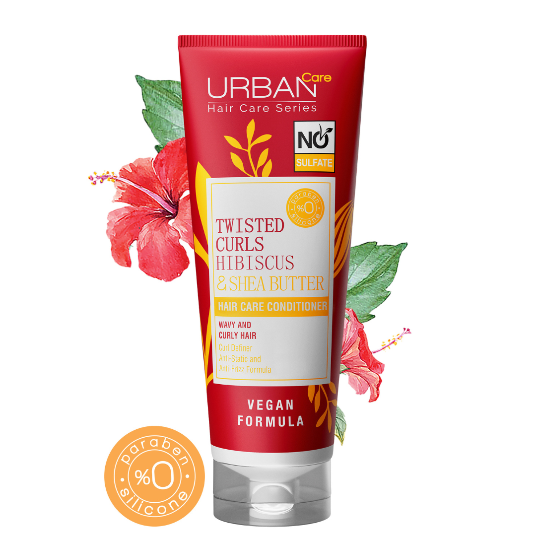 Urban Care Twisted Curls Hibiscus&Shea Butter Conditioner NoSulf 250ml Maroc