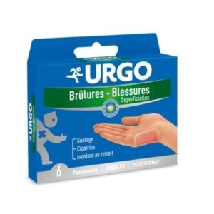 URGO Brulures Pansement Extensible 6 Pieces Maroc