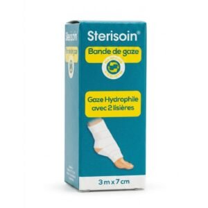 URGO Sterisoin Bande de Gaze 3mx7cm Maroc