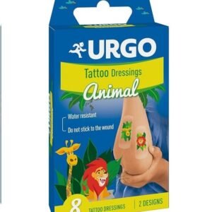 URGO – Animal Kids – Pansements Enfant aux Motifs Amusants – Boîte de 8 Pansements Maroc