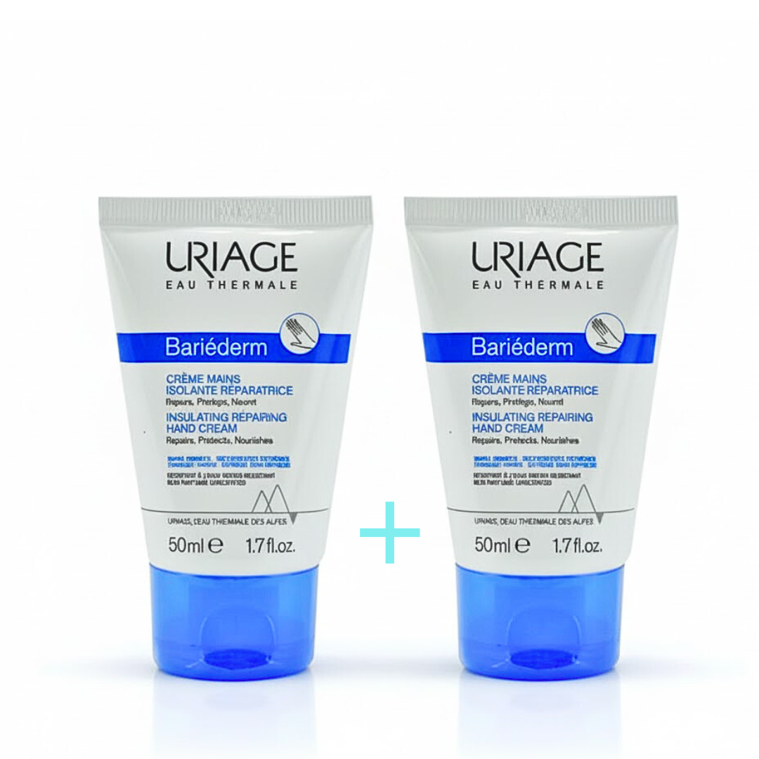 URIAGE Bariederm Creme Mains 2x50ml Pack Maroc