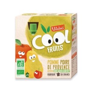 VITABIO Cool Fruits Pomme Acerola 4 X 90g Maroc