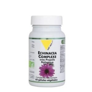 Vitall Plus Echinacea Complexe Bio avec Propolis 60 Gelules Maroc