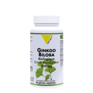 Vitall Plus Ginkgo Biloba 500mg 60 Gelules Maroc
