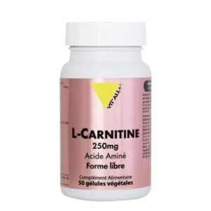 Vitall Plus l Carnitine 250mg 50 Gelules Maroc