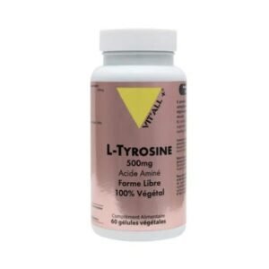 Vitall Plus L-Tyrosine 500mg 60 Gelules Maroc