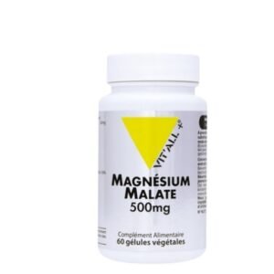 Vitall Plus Magnesium Malate 500mg 60 Gelules Maroc