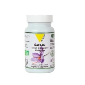 Vitall Plus Safran 30mg 30 Gelules Maroc